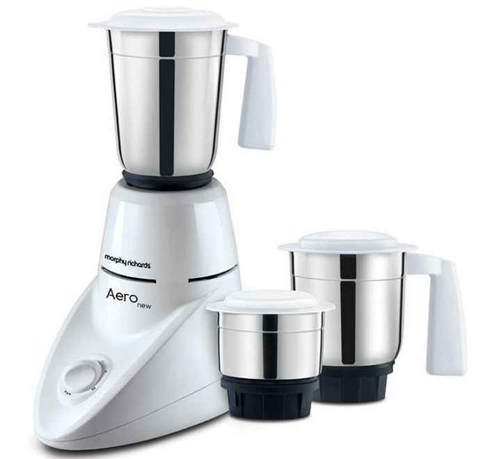 Morphy Richards Aero 500-Watt Mixer Grinder with 3 Jar (AERO MIXER)